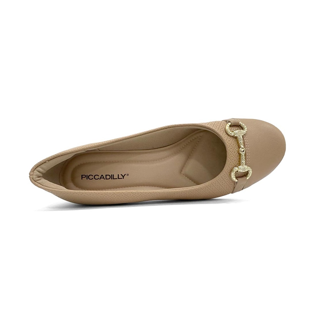 Sapato Piccadilly 145053 Nude Claro Sapato Piccadilly 145053 Nude Claro