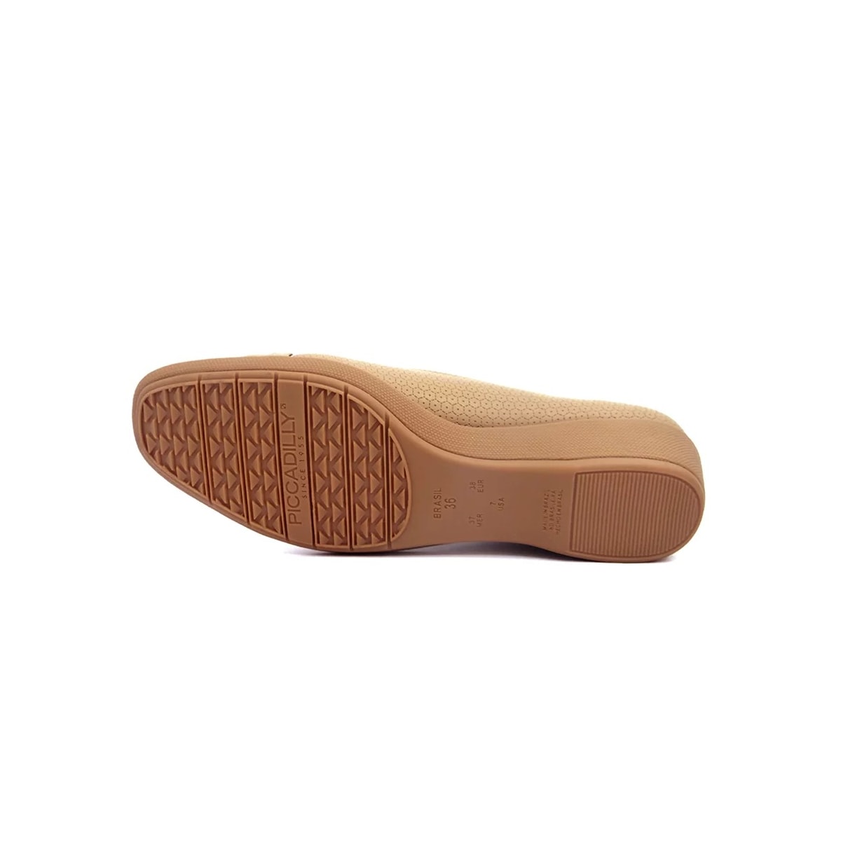Sapato Piccadilly Anabela 143193 Nude Claro Sapato Piccadilly Anabela 143193 Nude Claro