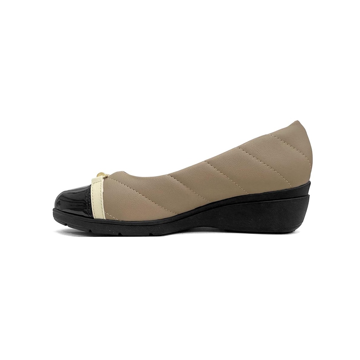 Sapato Piccadilly Anabela Conforto 117128 Fendi Sapato Piccadilly Anabela Conforto 117128 Fendi