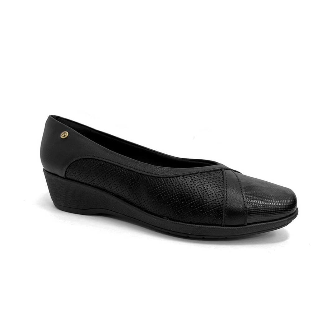 Sapato Piccadilly Anabela Conforto 143247 Preto Sapato Piccadilly Anabela Conforto 143247 Preto