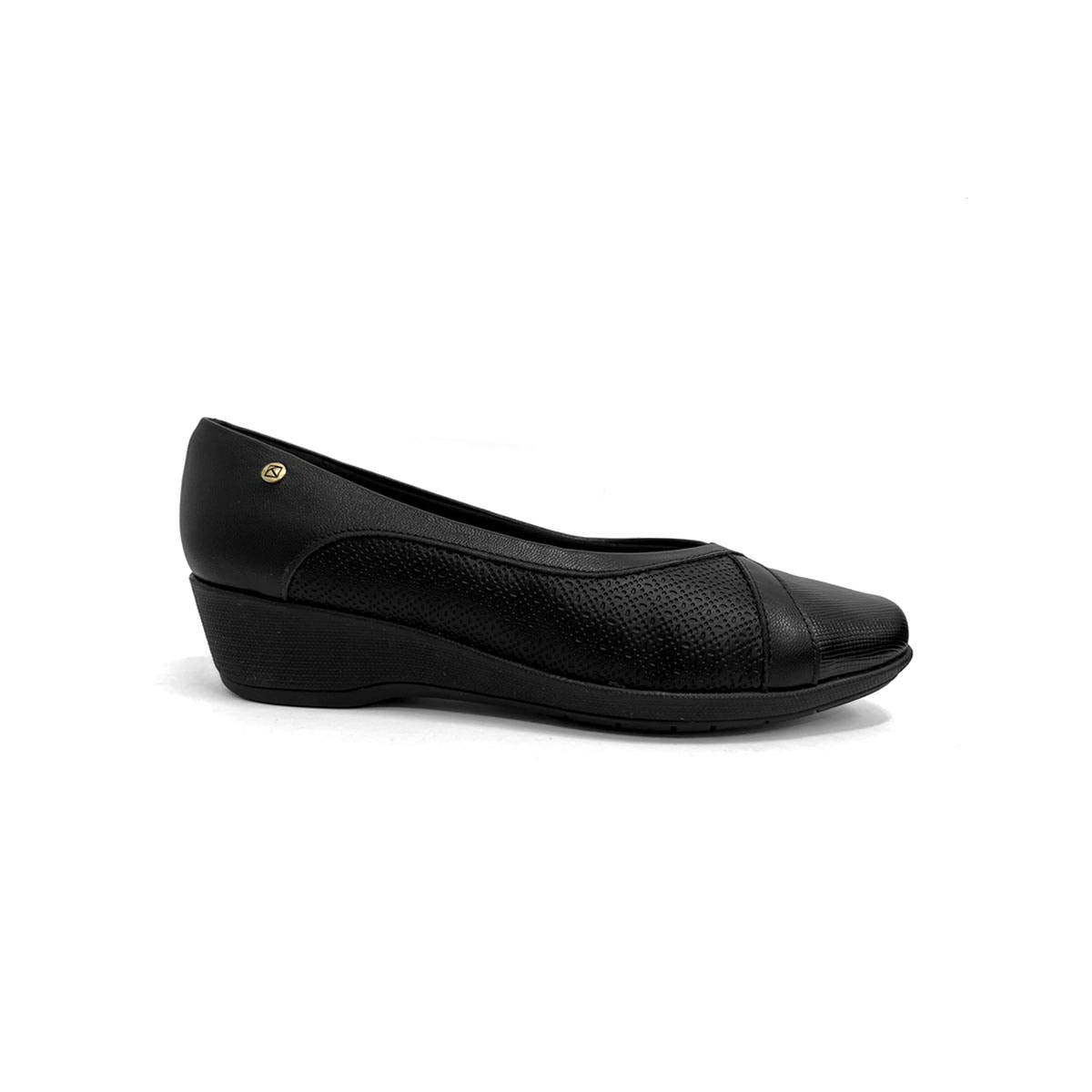 Sapato Piccadilly Anabela Conforto 143247 Preto