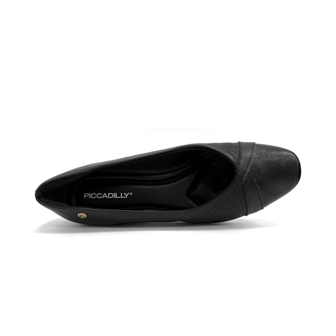Sapato Piccadilly Anabela Conforto 143247 Preto