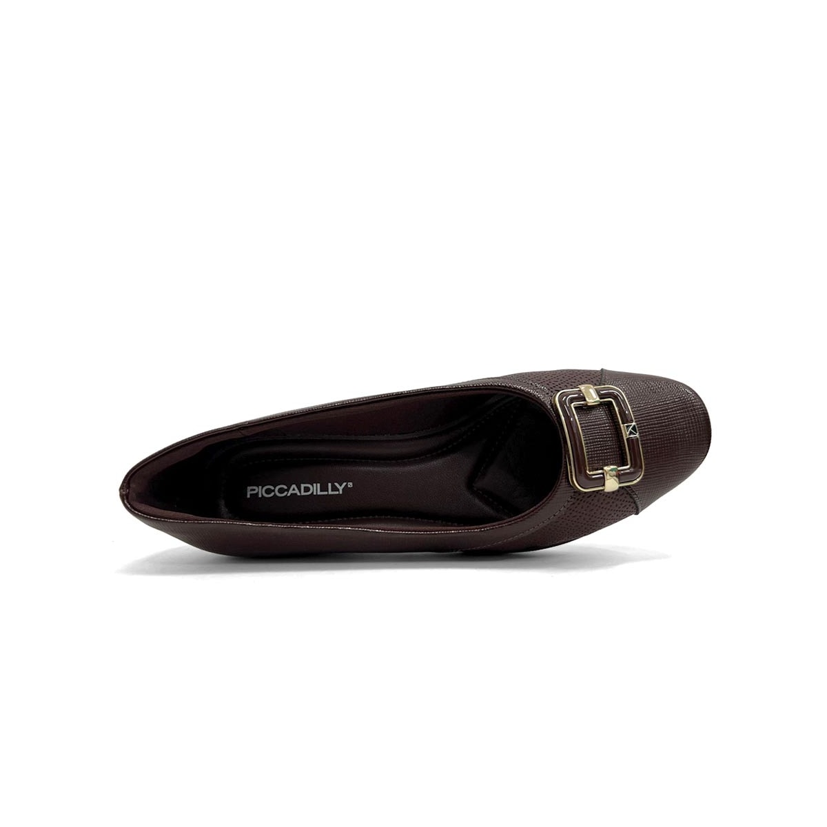 Sapato Piccadilly Anabela Conforto 143248 Cacau Sapato Piccadilly Anabela Conforto 143248 Cacau