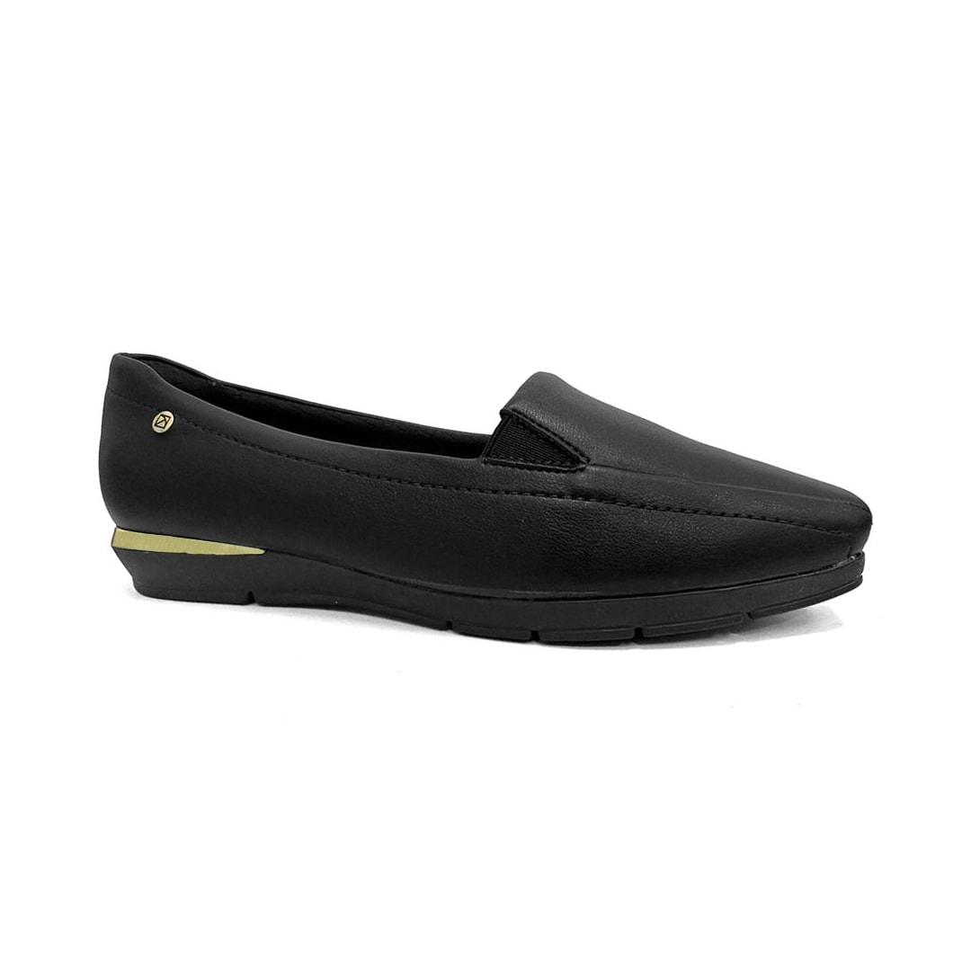Sapato Piccadilly Anabela Conforto 147322 Preto