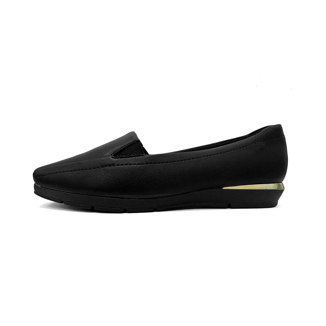 Sapato Piccadilly Anabela Conforto 147322 Preto