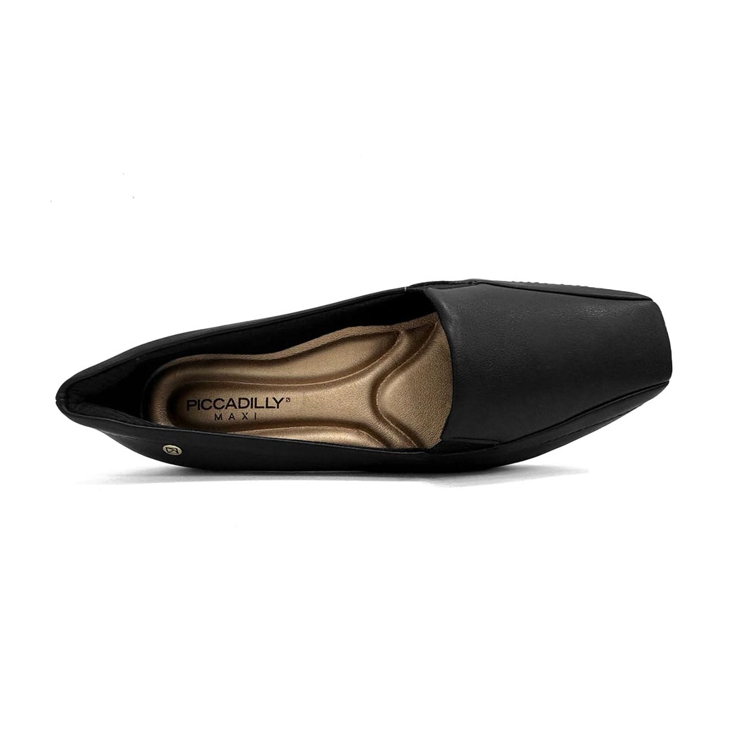 Sapato Piccadilly Anabela Conforto 147322 Preto