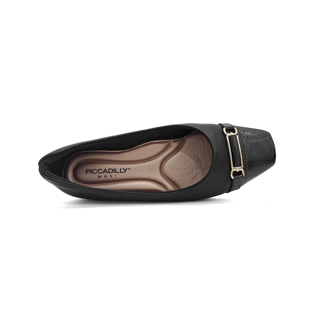 Sapato Piccadilly Baixo Joanete 147305 Preto Sapato Piccadilly Baixo Joanete 147305 Preto