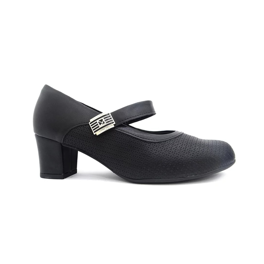 Sapato Piccadilly Boneca Joanete 110141 Preto Sapato Piccadilly Boneca Joanete 110141 Preto