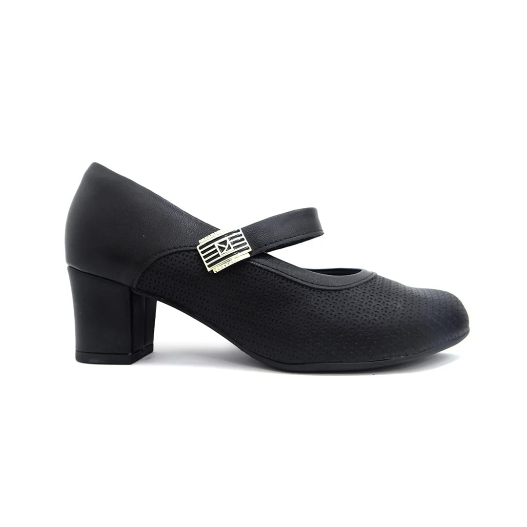 Sapato Piccadilly Boneca Joanete 110141 Preto Sapato Piccadilly Boneca Joanete 110141 Preto