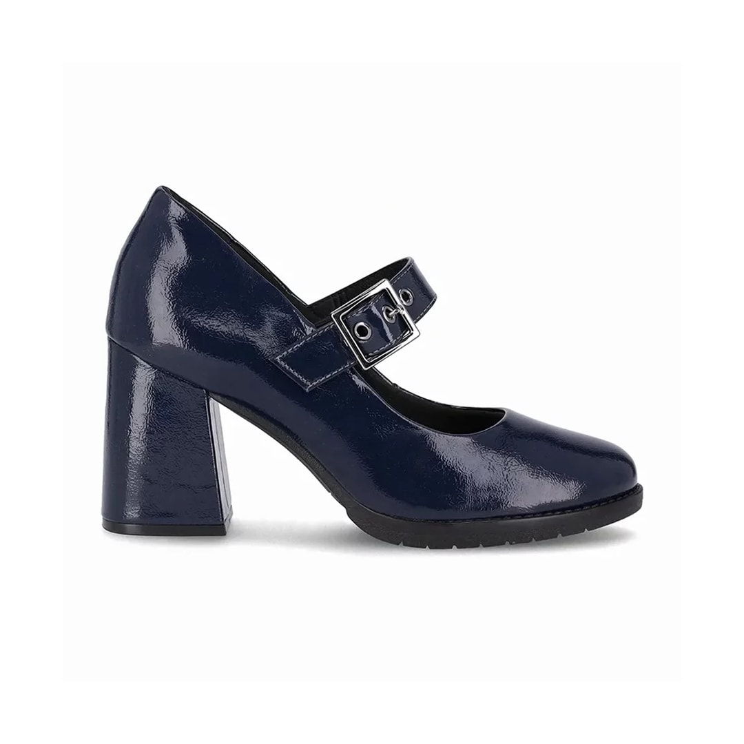 Sapato Piccadilly Boneca Salto Bloco 343008 Navy Sapato Piccadilly Boneca Salto Bloco 343008 Navy