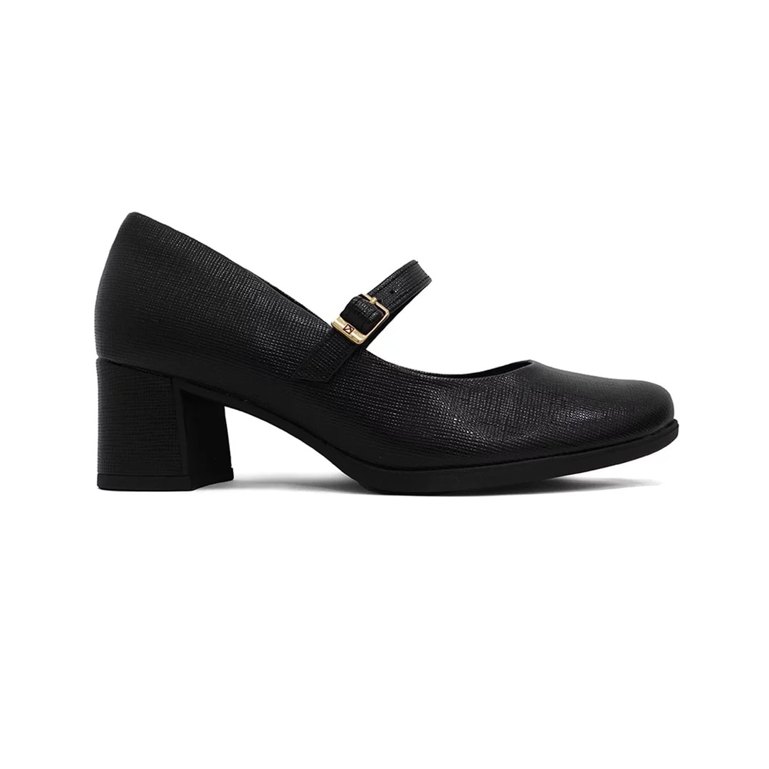 Sapato Piccadilly Boneca Salto Bloco 654021 Preto Sapato Piccadilly Boneca Salto Bloco 654021 Preto