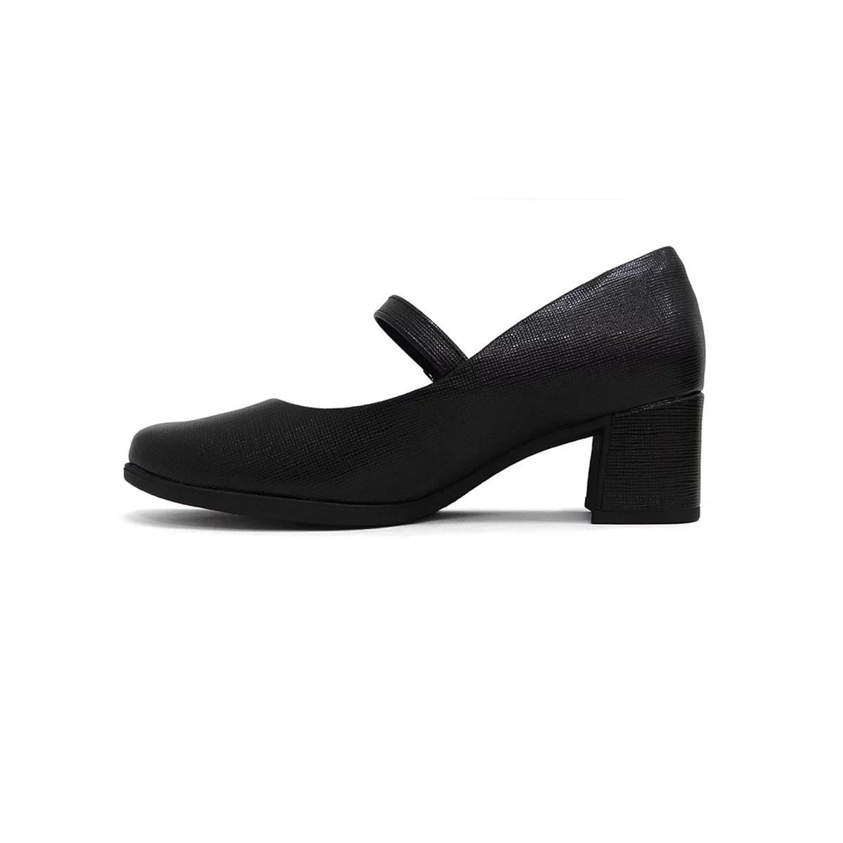 Sapato Piccadilly Boneca Salto Bloco 654021 Preto Sapato Piccadilly Boneca Salto Bloco 654021 Preto