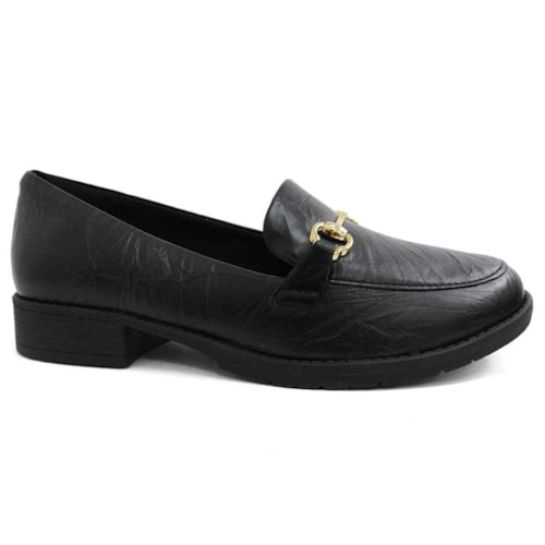 Sapato Piccadilly Mocassim 653001 Preto