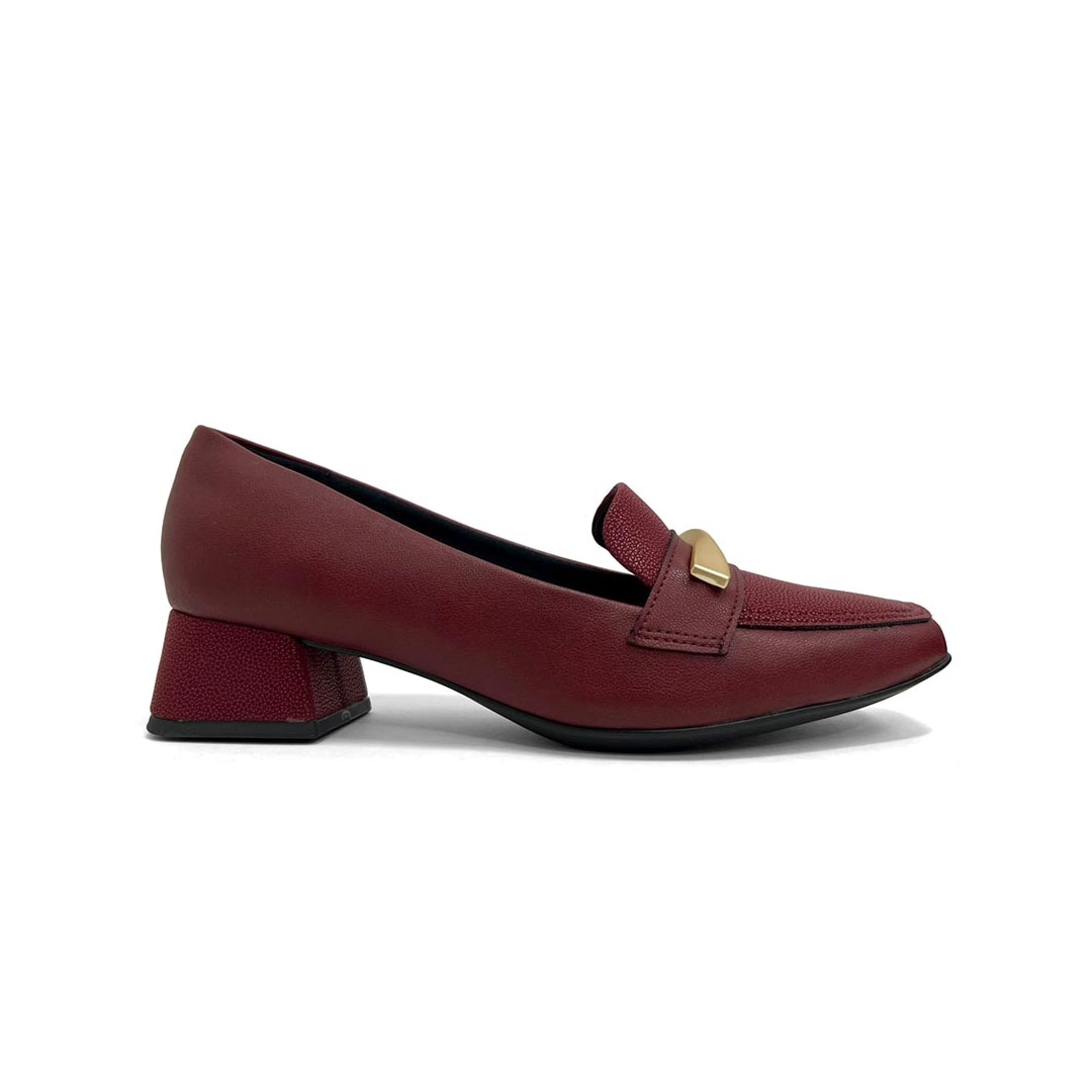 Sapato Piccadilly Mocassim Conforto 160116 Burgundy Sapato Piccadilly Mocassim Conforto 160116 Burgundy