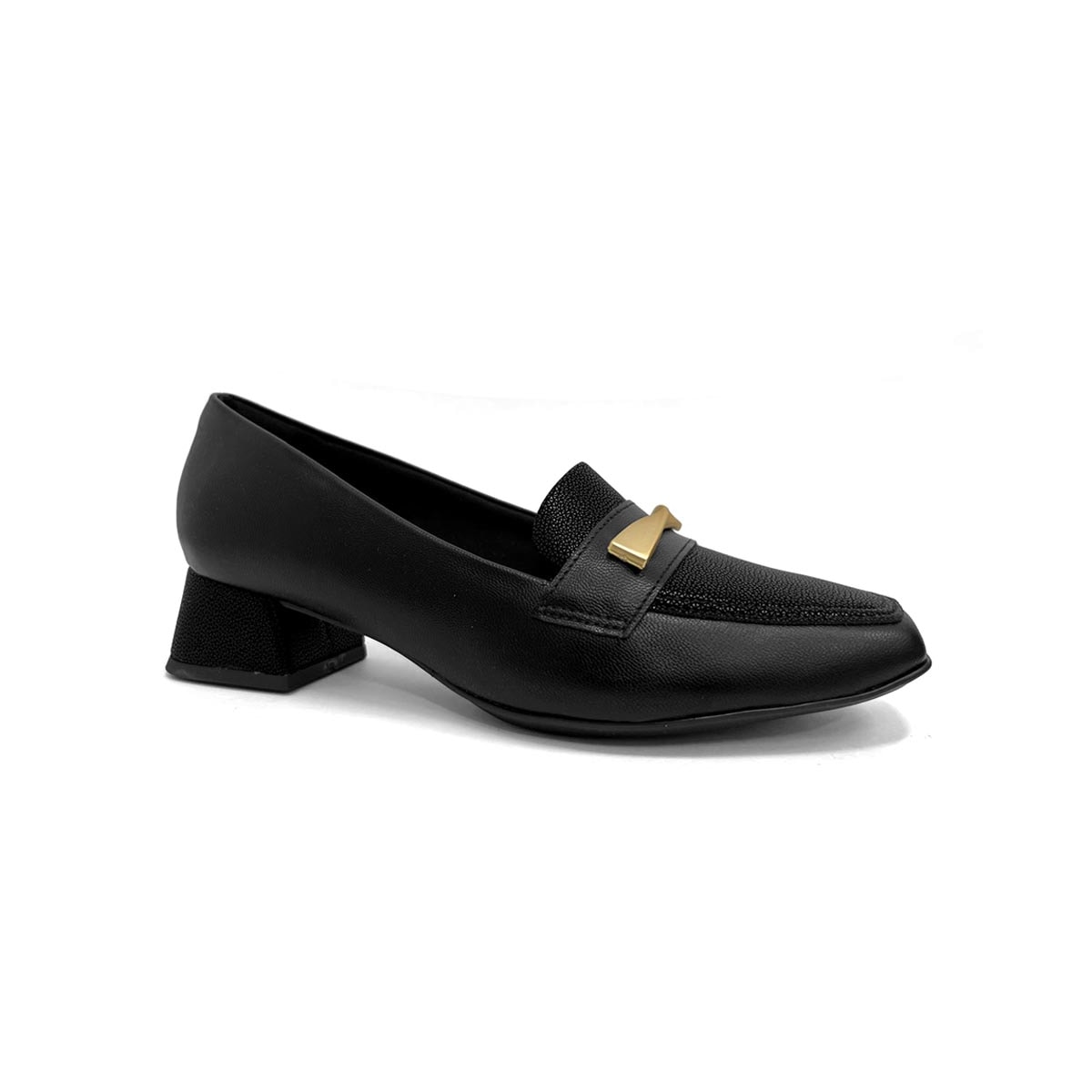 Sapato Piccadilly Mocassim Conforto 160116 Preto