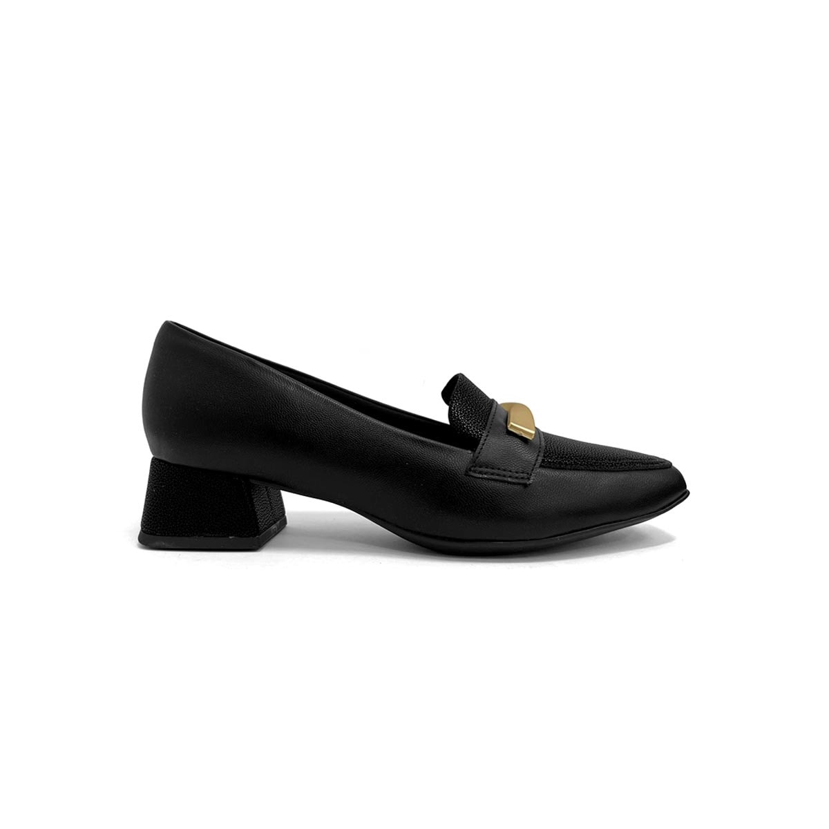 Sapato Piccadilly Mocassim Conforto 160116 Preto