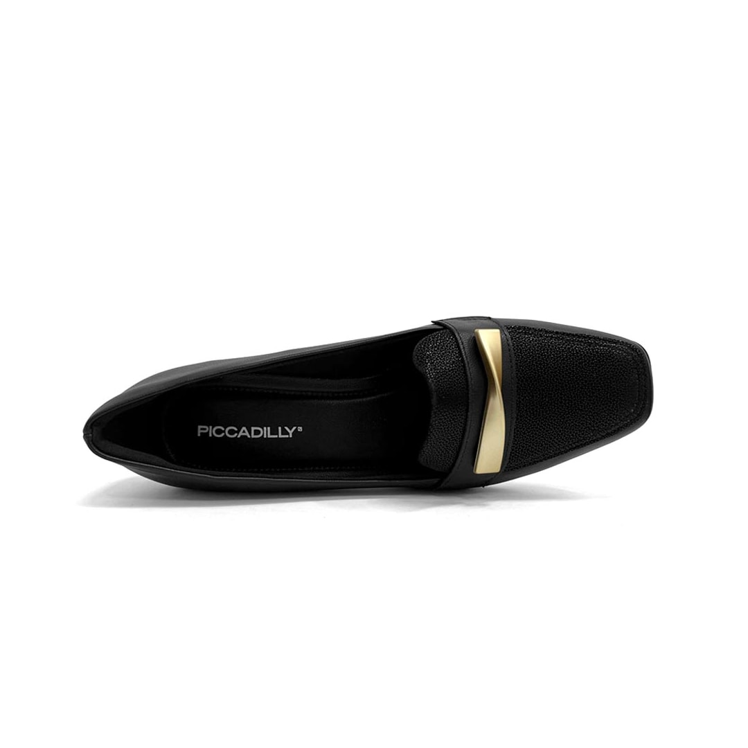 Sapato Piccadilly Mocassim Conforto 160116 Preto