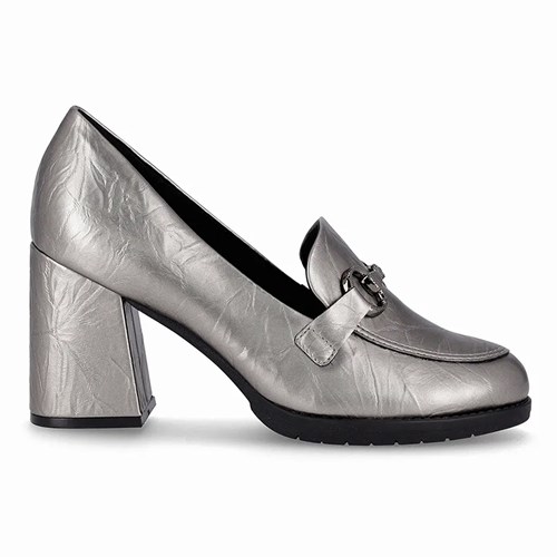 SAPATO PICCADILLY MOCASSIM LOAFTER 343001 (O286) - PEWTER