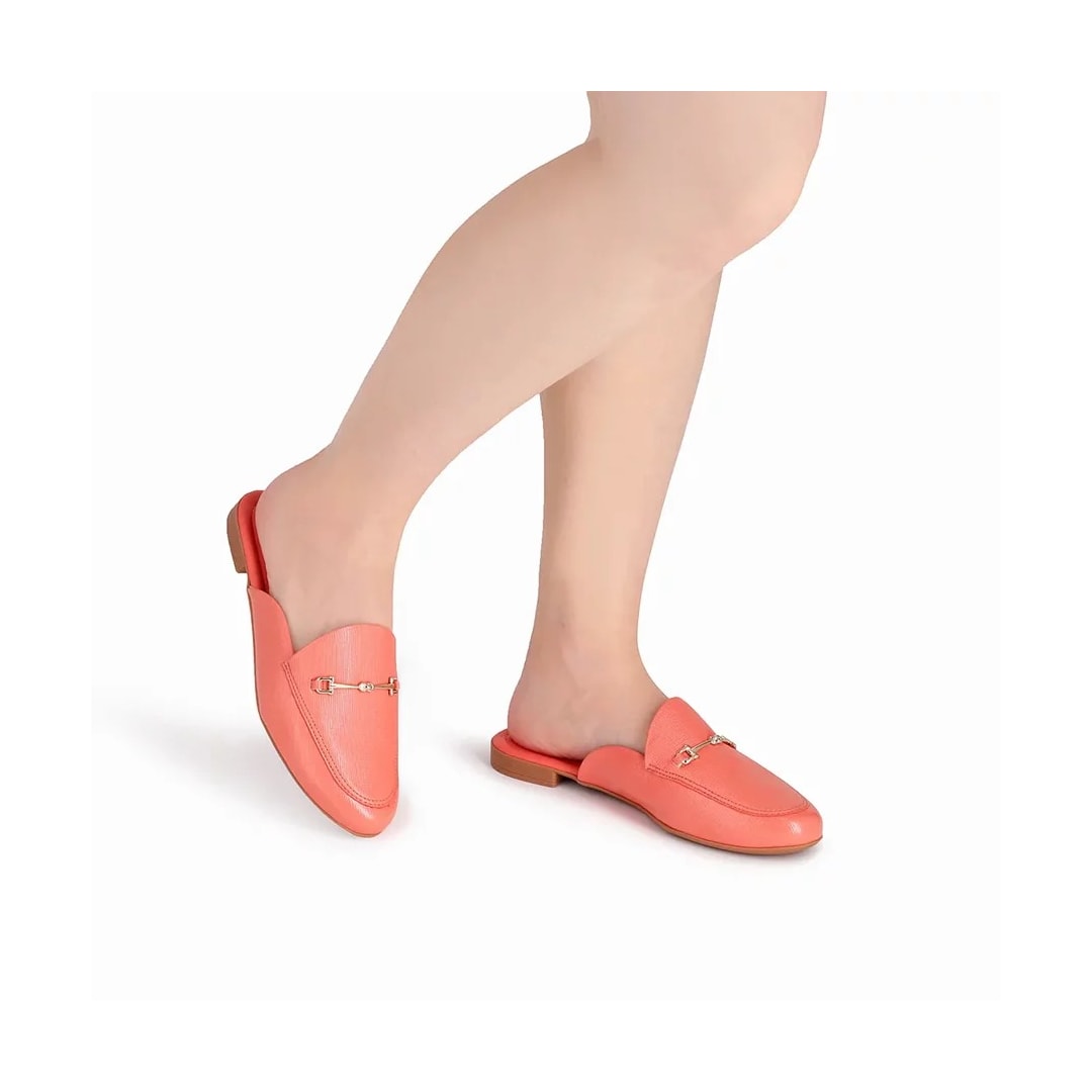 Sapato Piccadilly Mule 104024 Coral Sapato Piccadilly Mule 104024 Coral