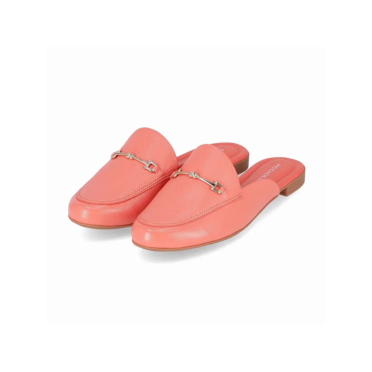 Sapato Piccadilly Mule 104024 Coral Sapato Piccadilly Mule 104024 Coral