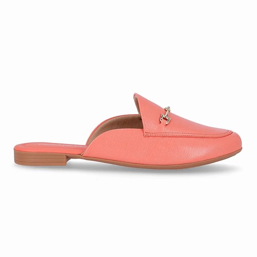 SAPATO PICCADILLY MULE 104024 (O414) - CORAL