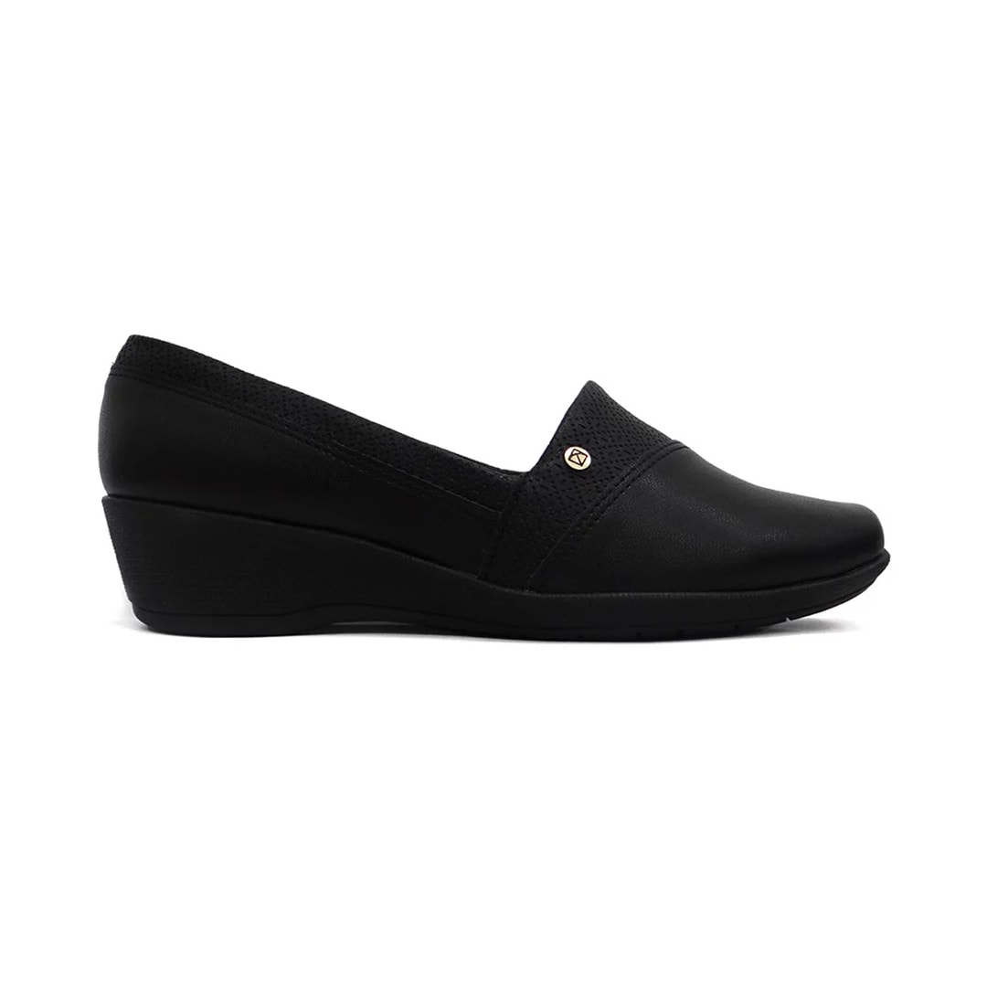 Sapato Piccadilly Salto Anabela 143214 Preto Sapato Piccadilly Salto Anabela 143214 Preto