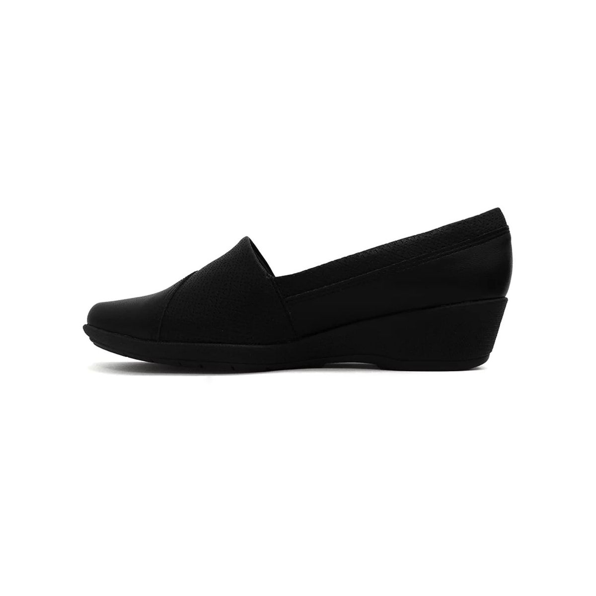 Sapato Piccadilly Salto Anabela 143214 Preto Sapato Piccadilly Salto Anabela 143214 Preto
