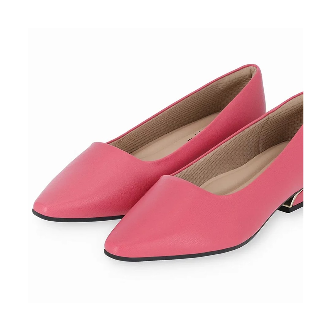 Sapato Piccadilly Salto Baixo 279004 Fucsia