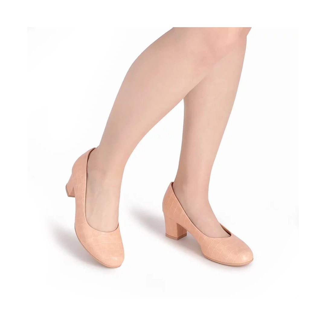 Sapato Piccadilly Salto Bloco 110072 Rose Sapato Piccadilly Salto Bloco 110072 Rose