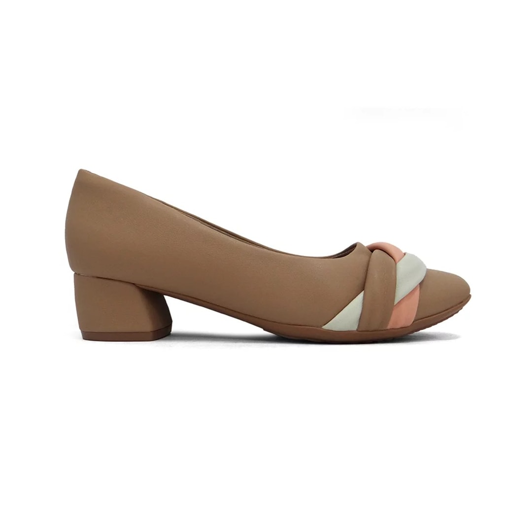 Sapato Piccadilly Salto Bloco 322044 Nude Claro Sapato Piccadilly Salto Bloco 322044 Nude Claro