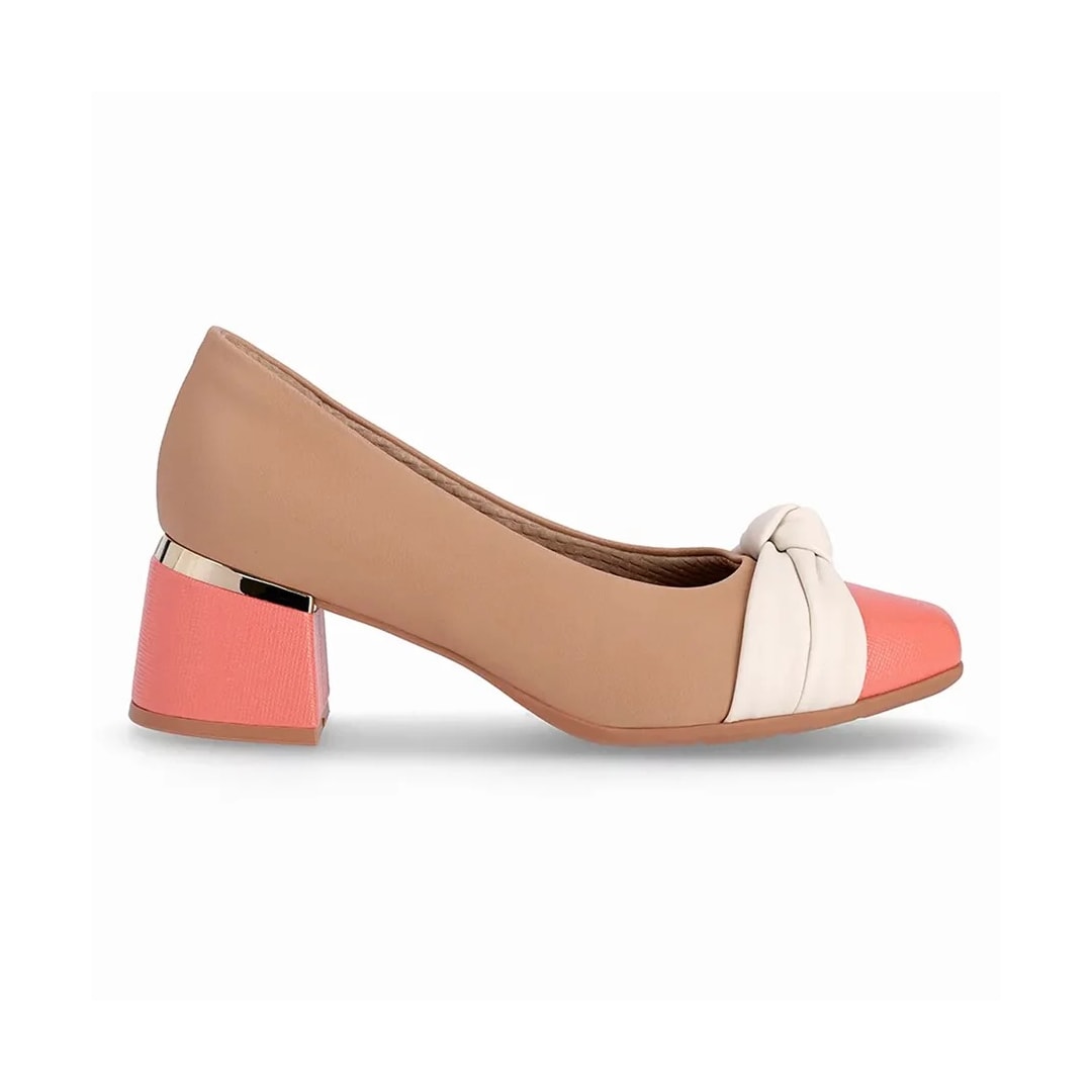 Sapato Piccadilly Salto Bloco 748030 Nude Claro Sapato Piccadilly Salto Bloco 748030 Nude Claro