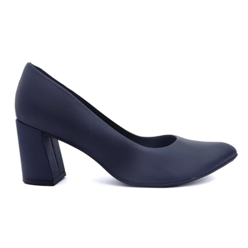 Detalhe - Sapato Piccadilly Scarpin 745135 Navy
