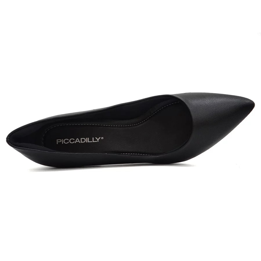 Sapato Piccadilly Scarpin 745135 Preto Fosco