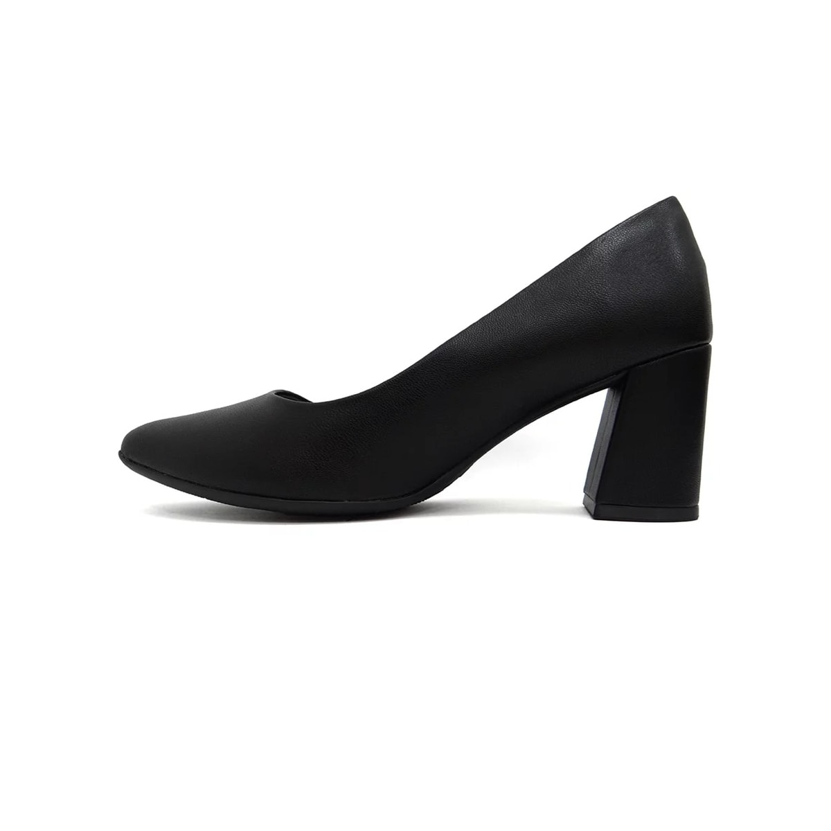 Sapato Piccadilly Scarpin 745135 Preto Fosco