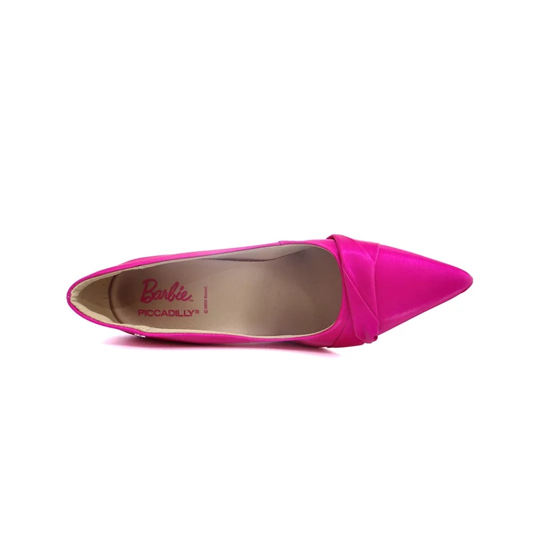 Sapato Piccadilly Scarpin Barbie 750017 Rosa Metalizado
