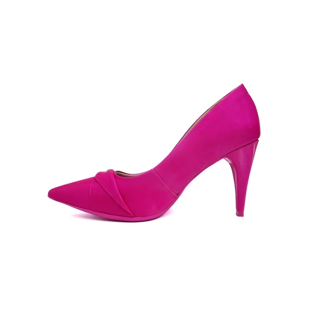 Sapato Piccadilly Scarpin Barbie 750017 Rosa Metalizado