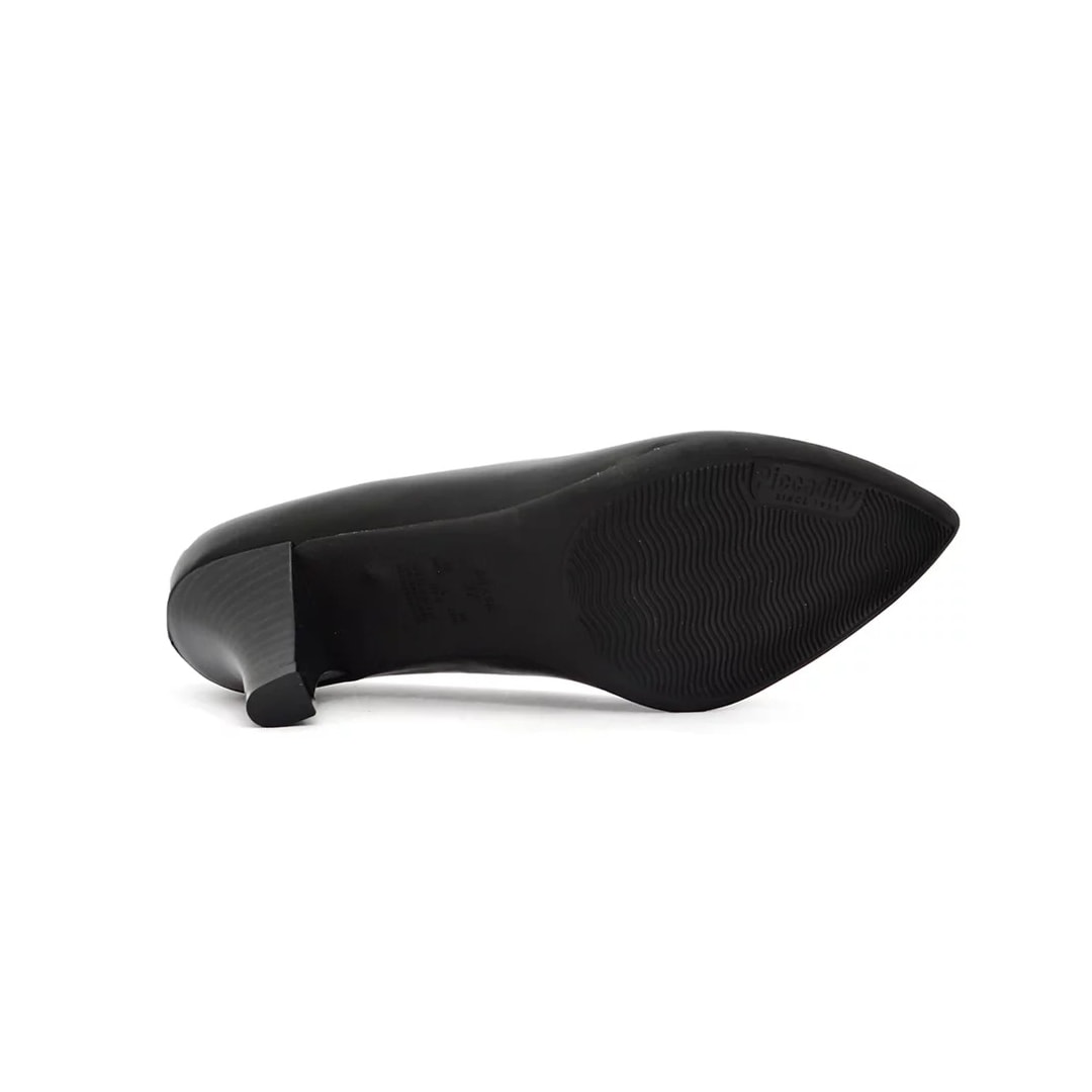 Sapato Piccadilly Scarpin Conforto 745064 Preto Verniz