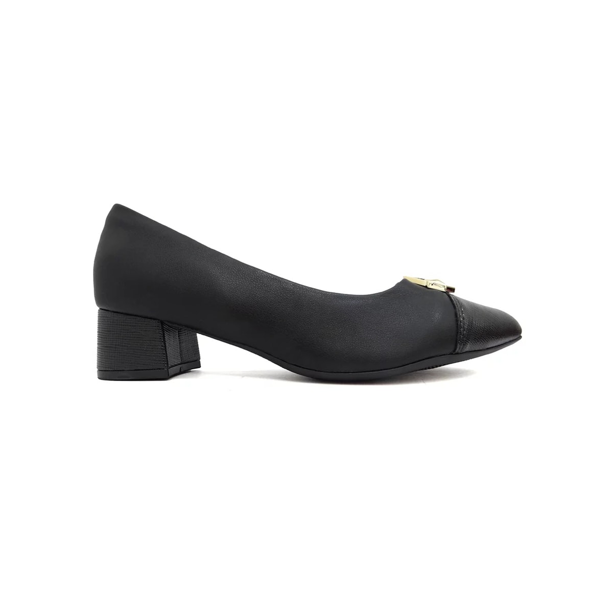 Sapato Piccadilly Scarpin Joanete 739051 Preto