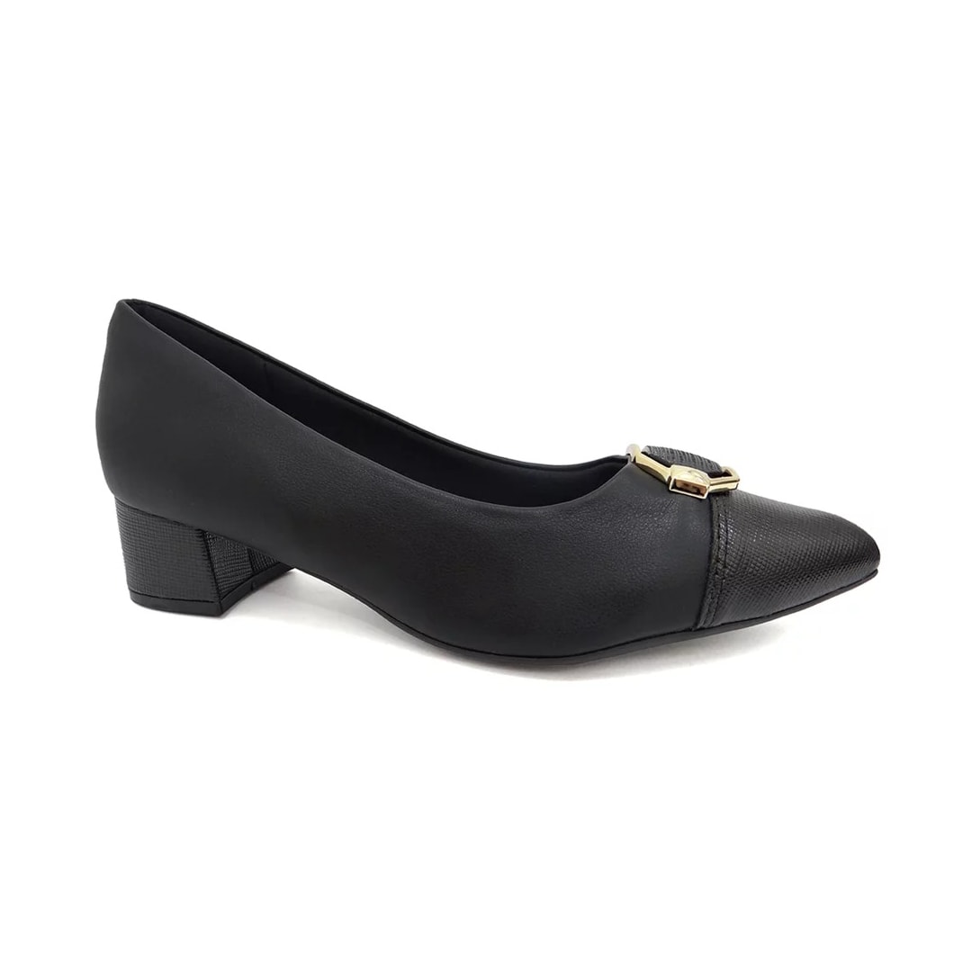 Sapato Piccadilly Scarpin Joanete 739051 Preto Sapato Piccadilly Scarpin Joanete 739051 Preto