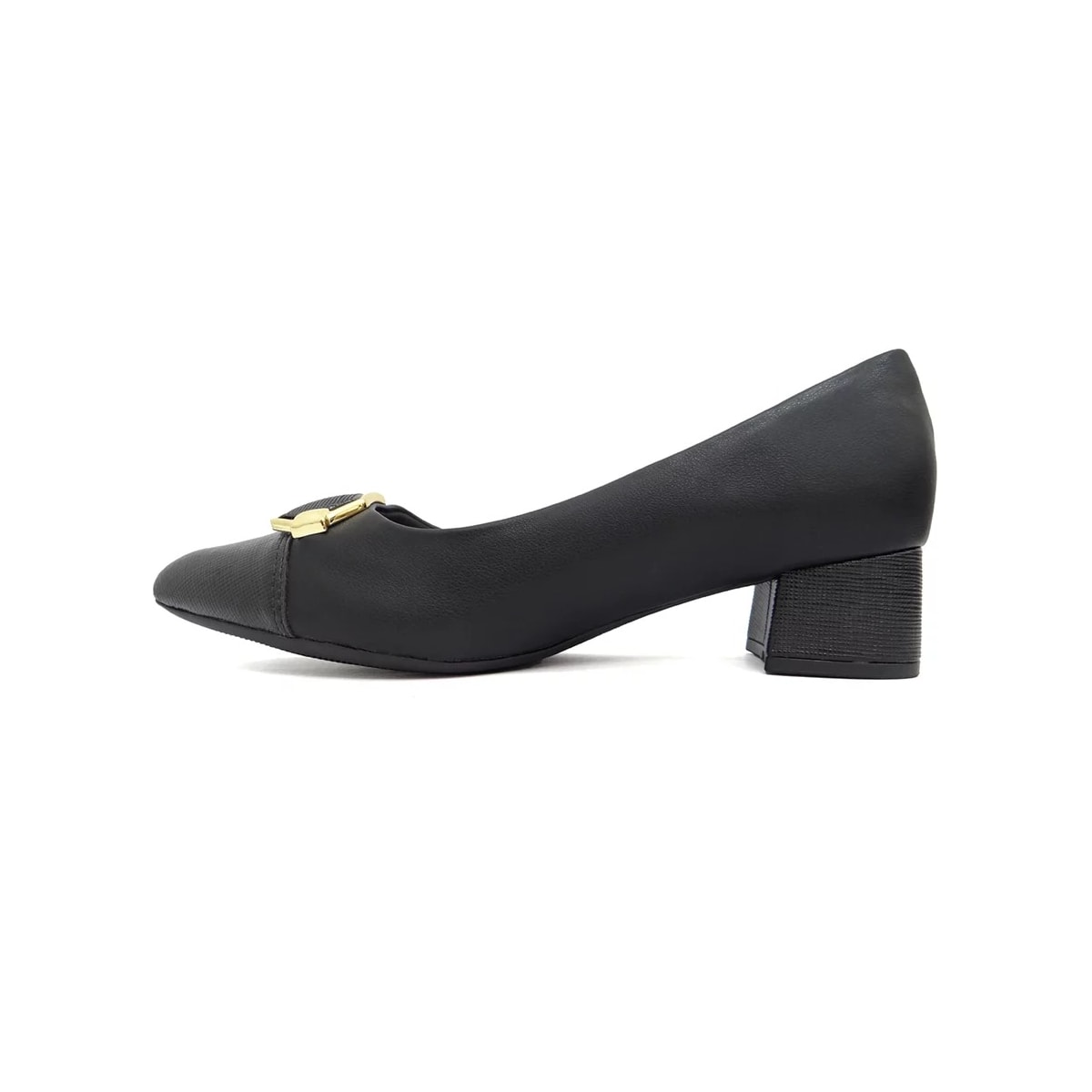 Sapato Piccadilly Scarpin Joanete 739051 Preto