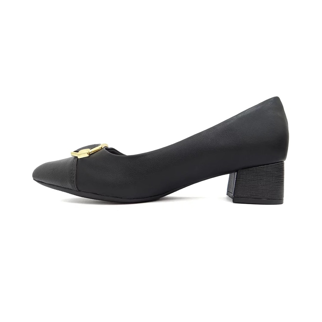 Sapato Piccadilly Scarpin Joanete 739051 Preto