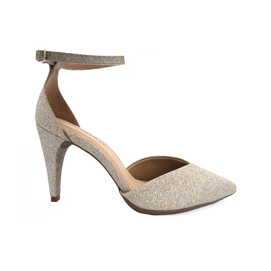 Sapato Piccadilly Scarpin Salto Alto 749040 Champagne