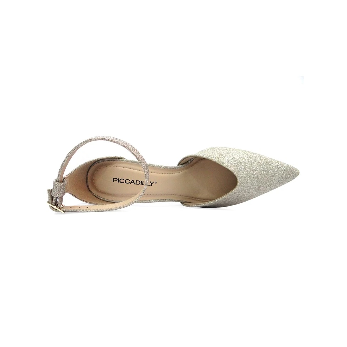 Sapato Piccadilly Scarpin Salto Alto 749040 Champagne Sapato Piccadilly Scarpin Salto Alto 749040 Champagne