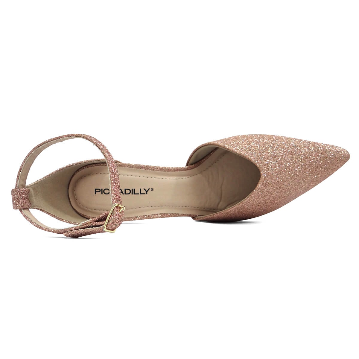 Sapato Piccadilly Scarpin Salto Alto 749040 Ouro Rosado Sapato Piccadilly Scarpin Salto Alto 749040 Ouro Rosado