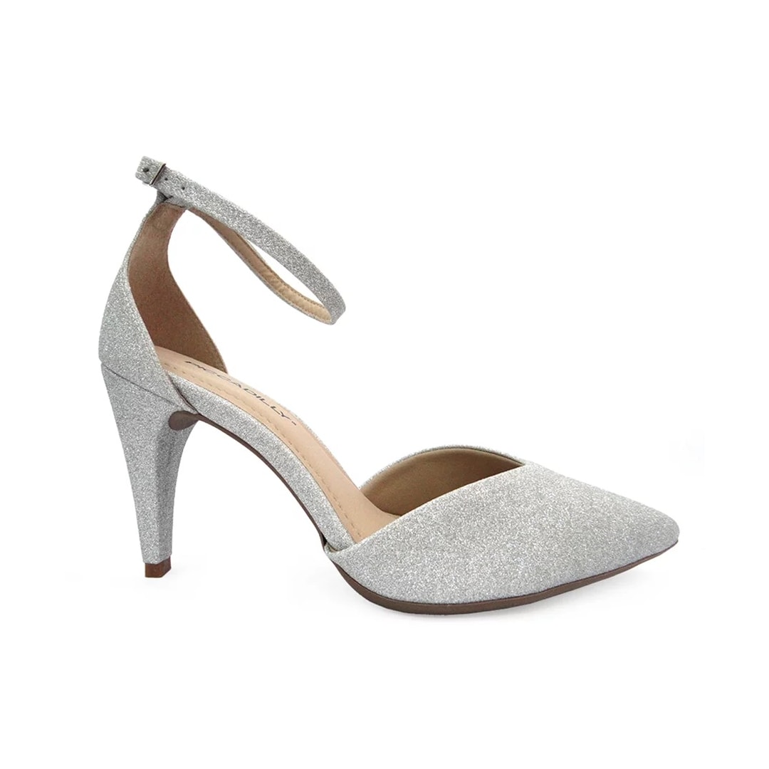 Sapato Piccadilly Scarpin Salto Alto 749040 Prata Sapato Piccadilly Scarpin Salto Alto 749040 Prata