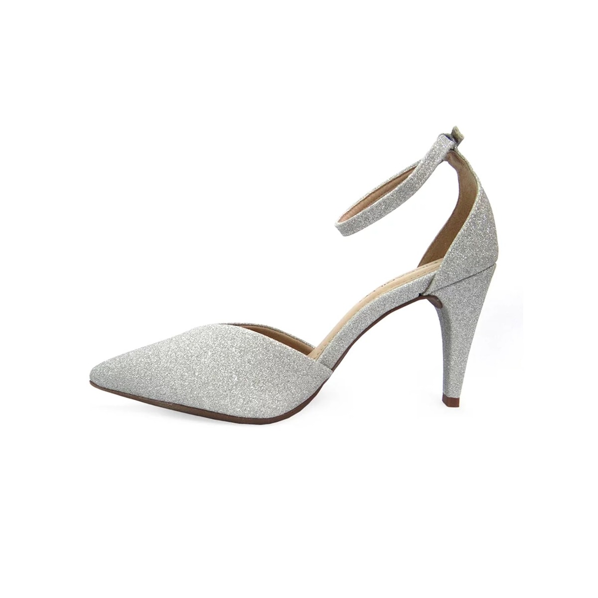 Sapato Piccadilly Scarpin Salto Alto 749040 Prata Sapato Piccadilly Scarpin Salto Alto 749040 Prata