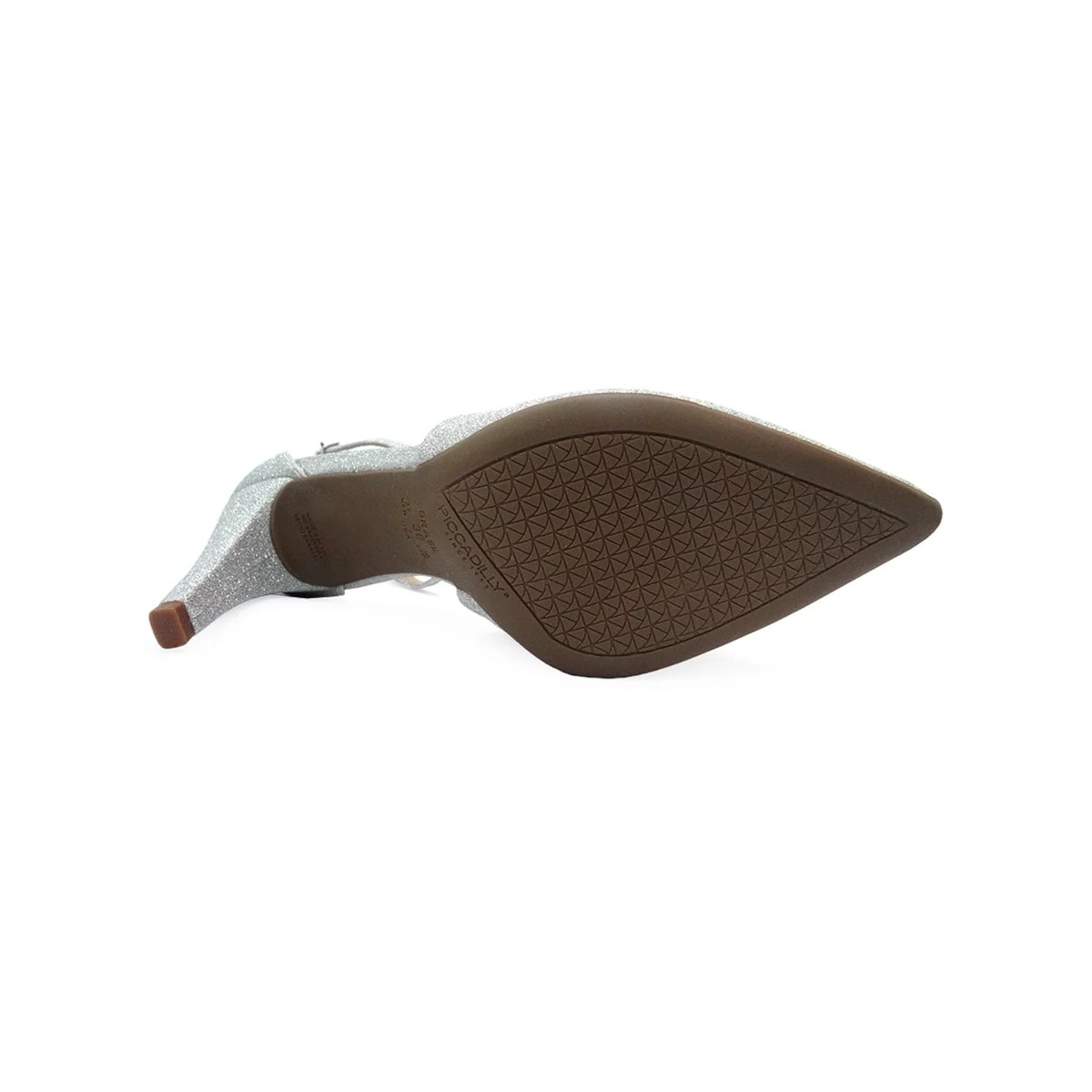 Sapato Piccadilly Scarpin Salto Alto 749040 Prata