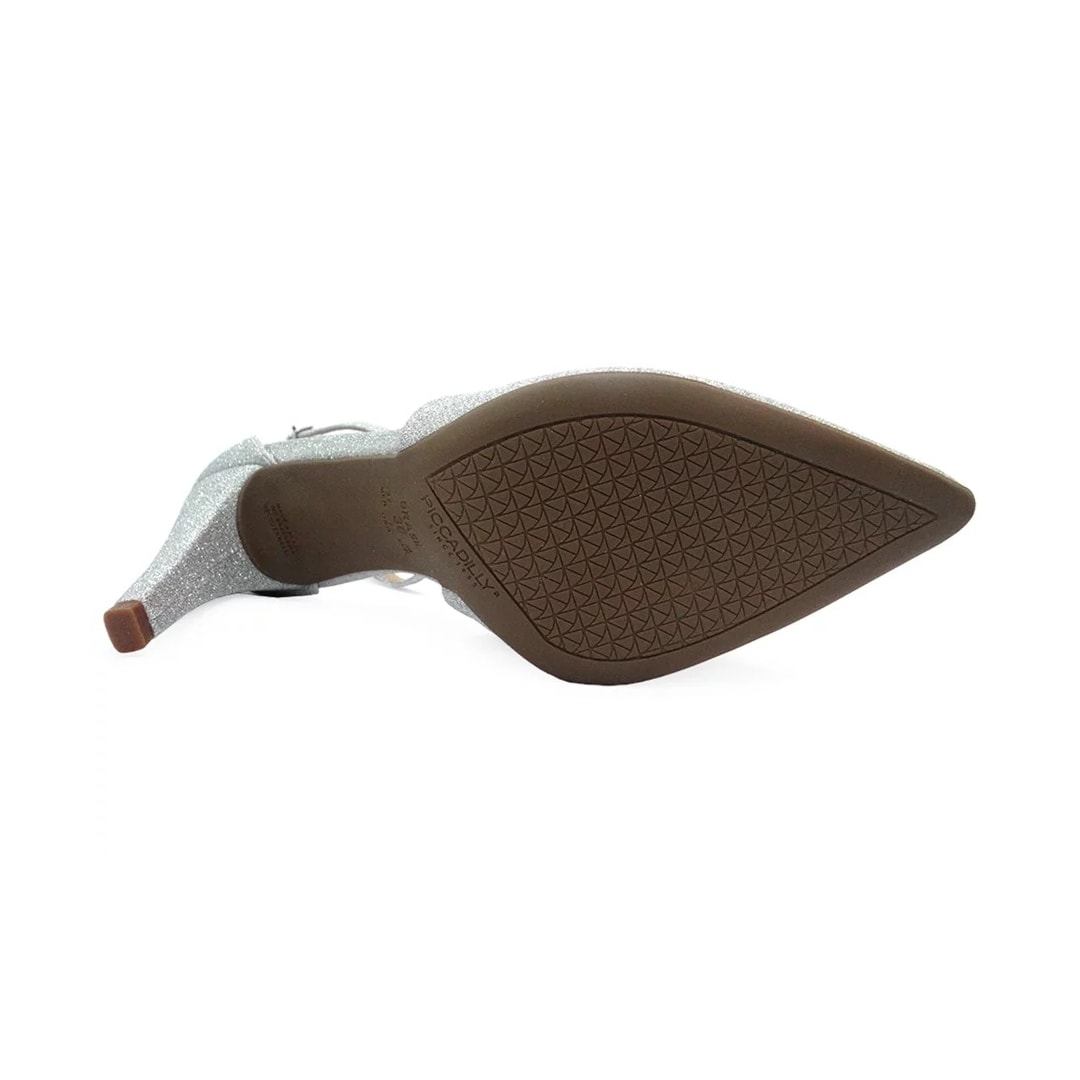 Sapato Piccadilly Scarpin Salto Alto 749040 Prata Sapato Piccadilly Scarpin Salto Alto 749040 Prata