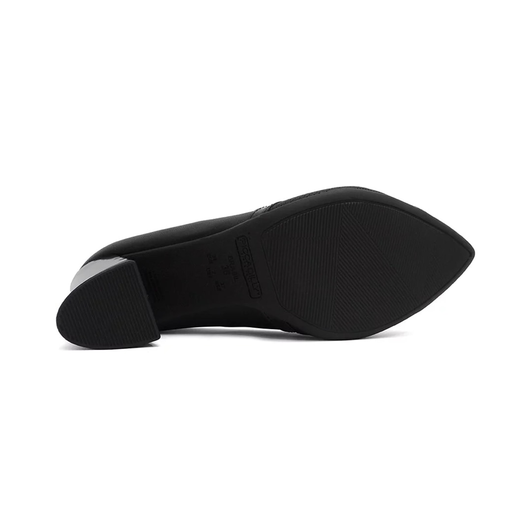 Sapato Piccadilly Scarpin Salto Bloco 745203 Preto Sapato Piccadilly Scarpin Salto Bloco 745203 Preto