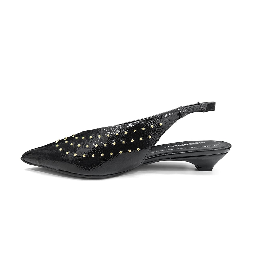 Sapato Piccadilly Slingback 280003 Preto